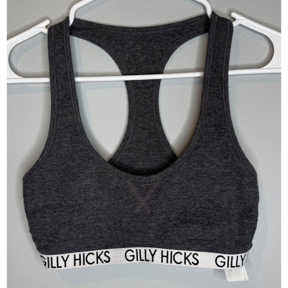 Gilly Hicks By Hollister Bralette Small Grey Gray Gym